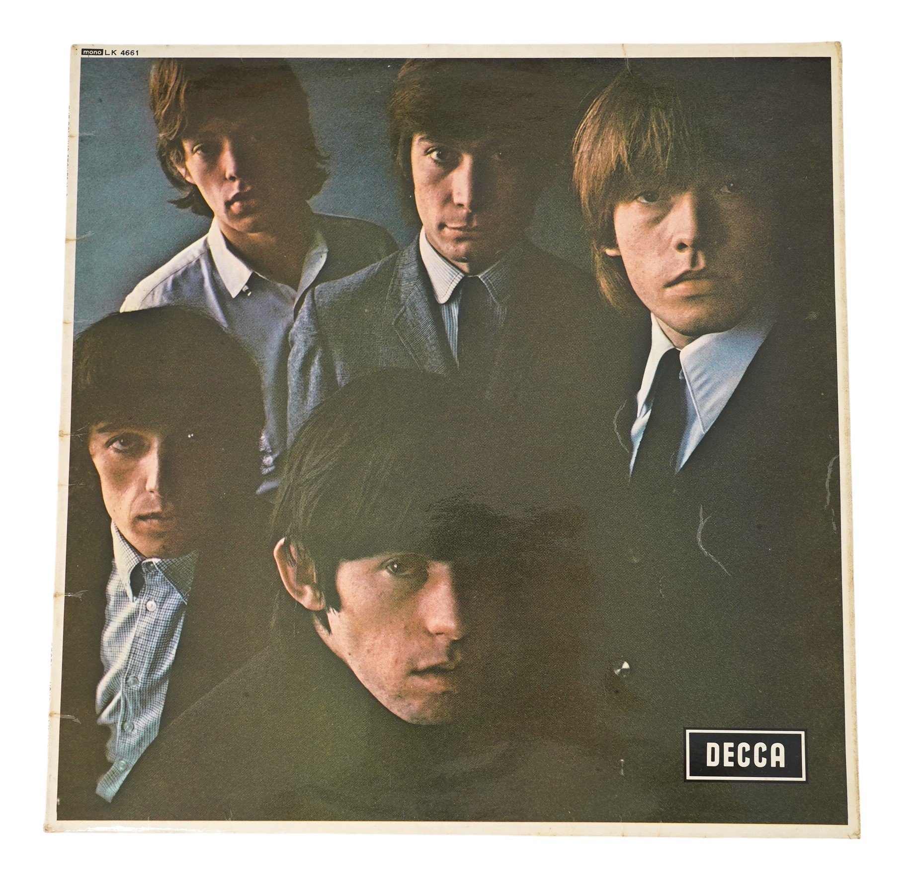 The Rolling Stones; No.2, mono on Decca LK4661, XARL-6619-1A. Condition - fair, some surface scratches etc. to vinyl and wear to sleeve